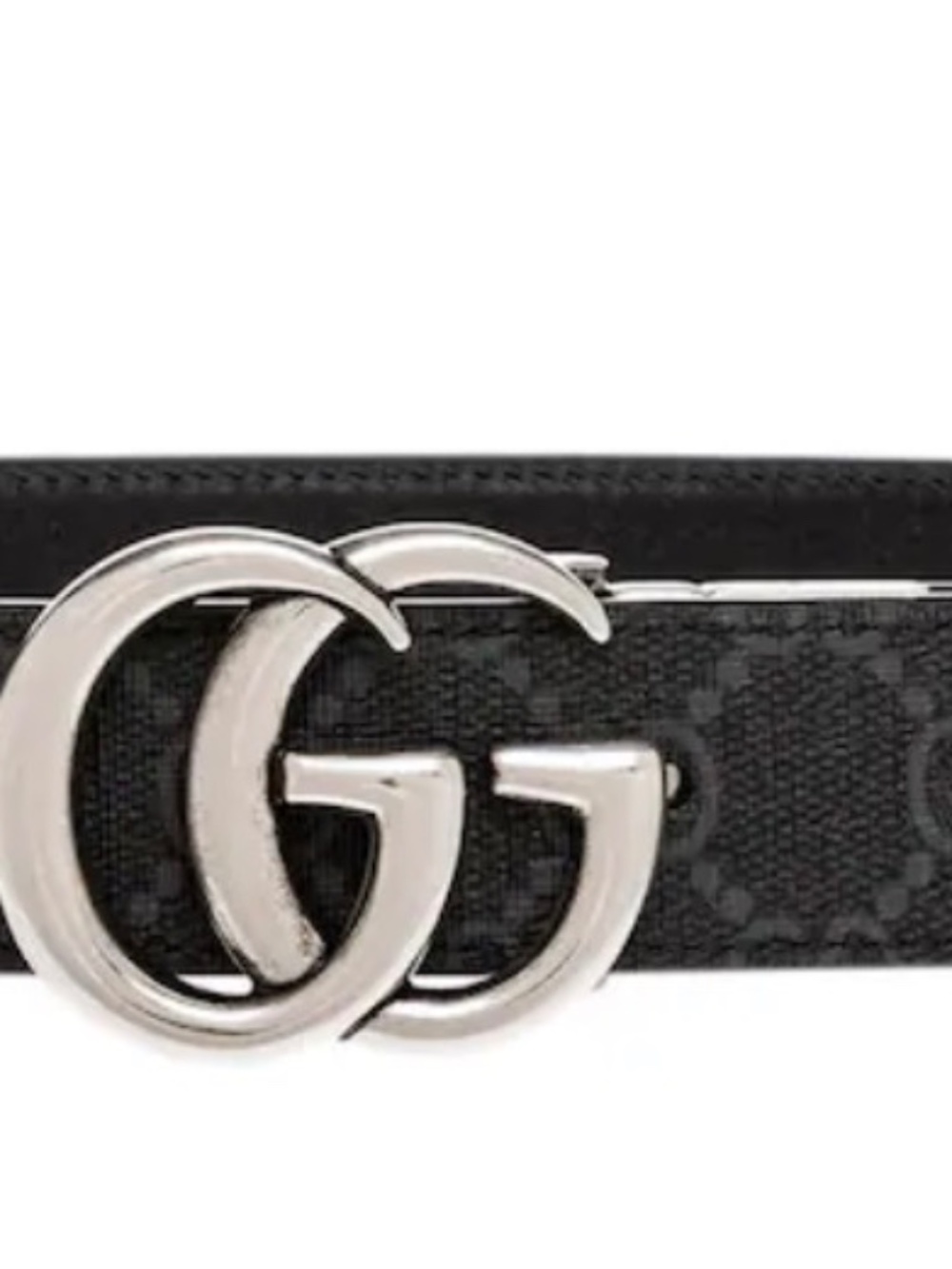 Authentic, Gucci GG Marmont Reversible Belt 1/2" Wide Size 70
